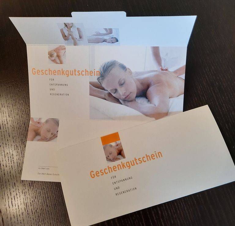 Gutschein für ambulante oder mobile Behandlung Gesundheit Heide Brakel